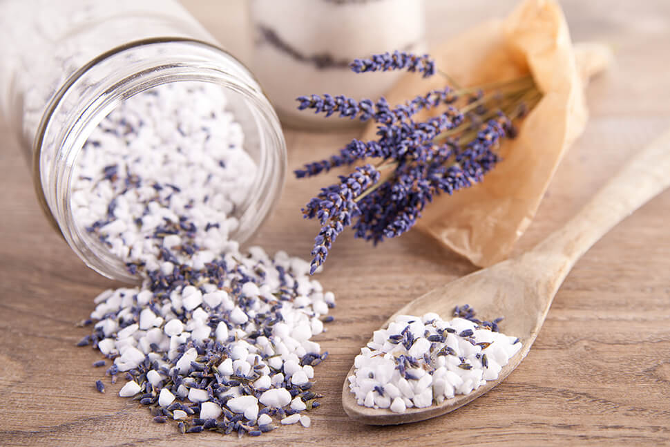 Herrlich duftendes Lavendel-Badesalz