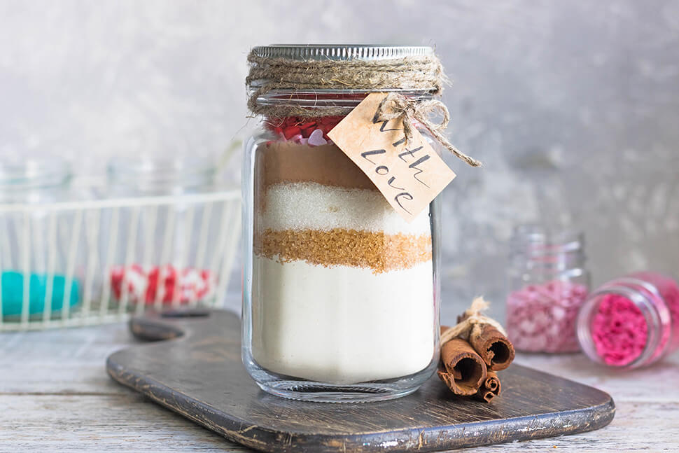 Cookies Backmischung im Glas