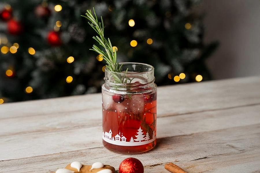 Cranberry-Mocktail