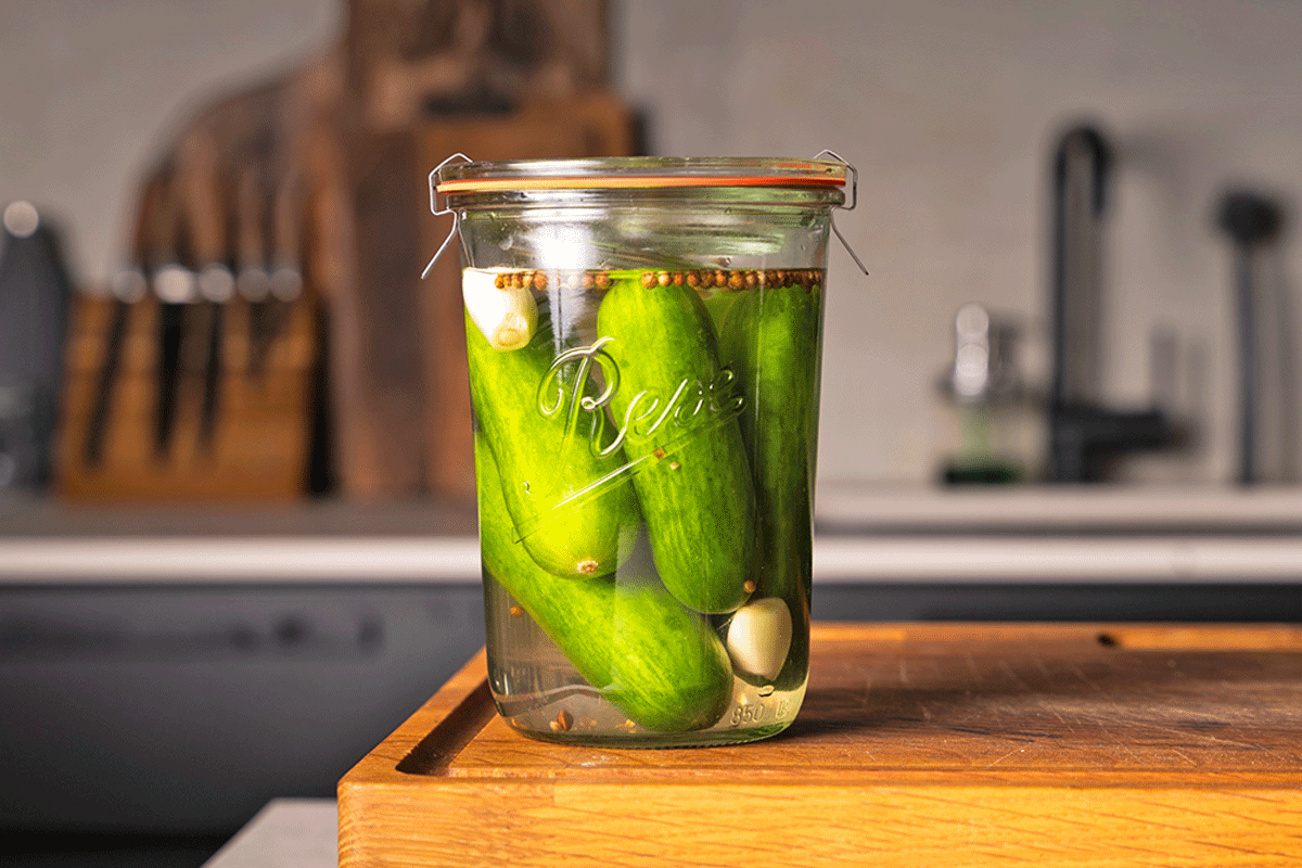 Fermentieren mit Rex-/Weckgläsern
