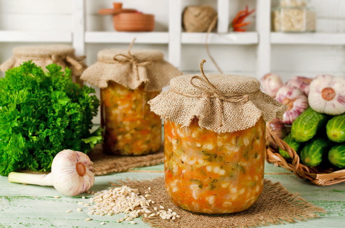 Gerstensuppe mit Gemüse