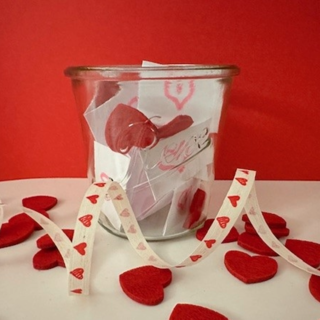 Ein Glas voller Liebe