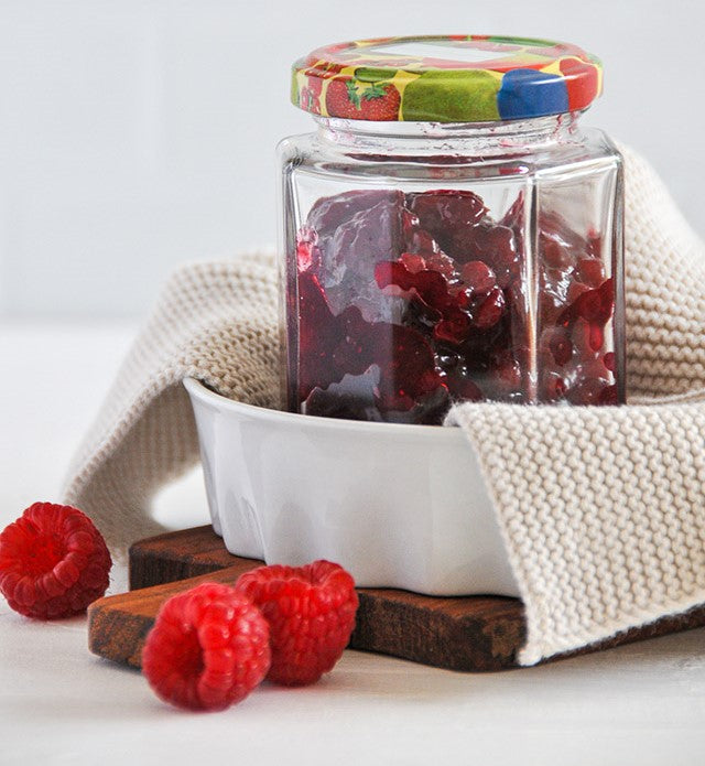 Frische Himbeeren