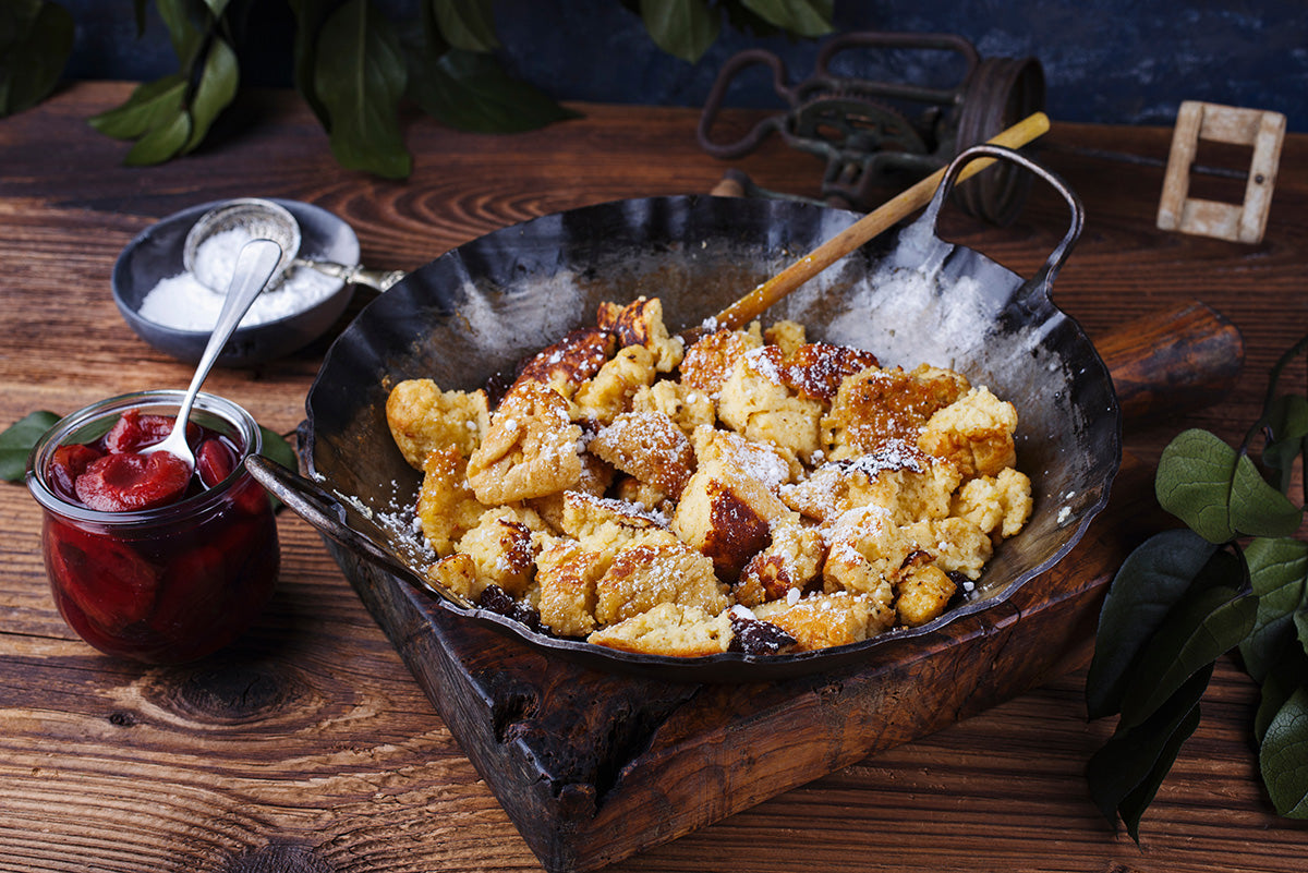 Kaiserschmarrn mit Zwetschgenröster