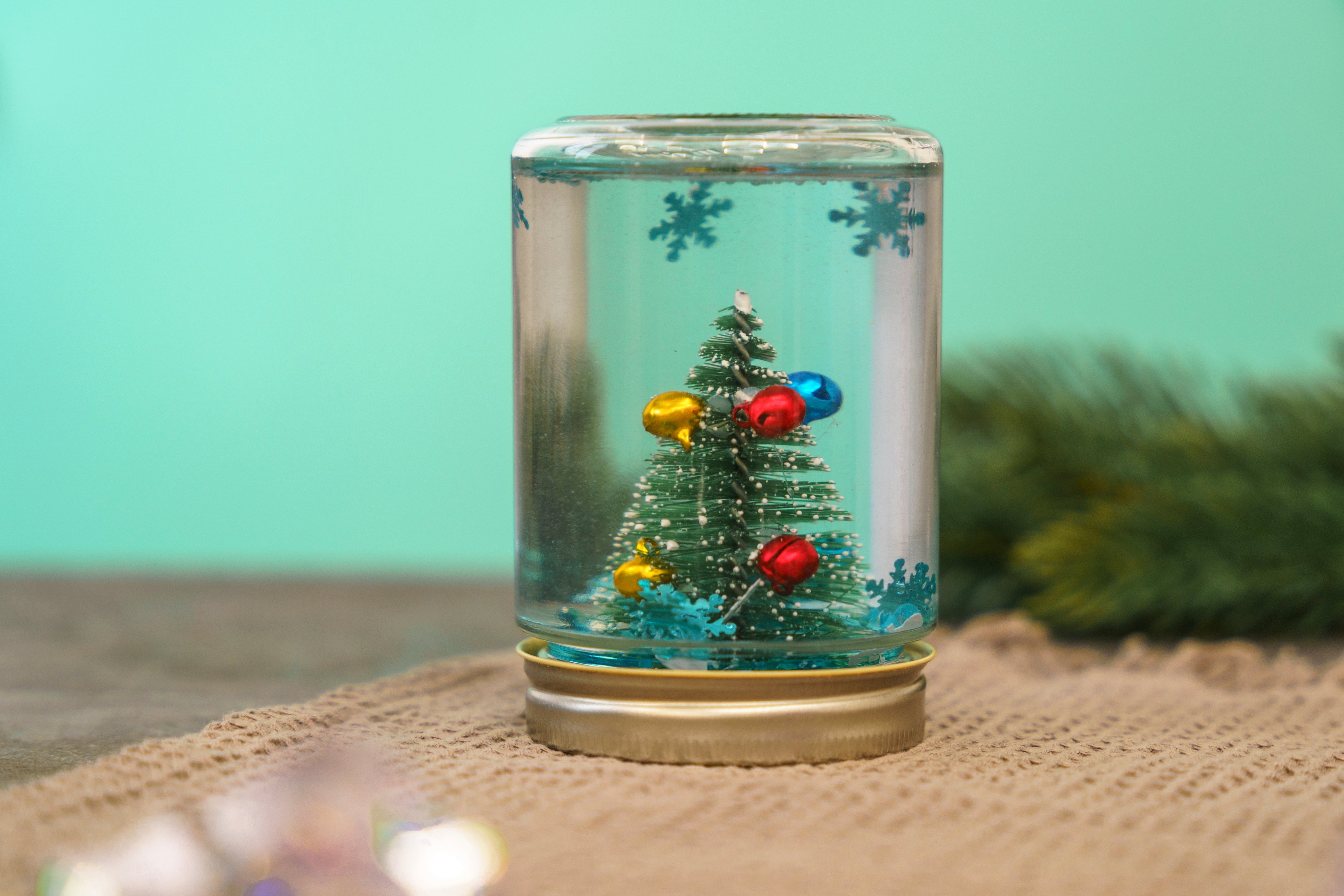 DIY Schneekugel - kreativ, schnell und von Herzen