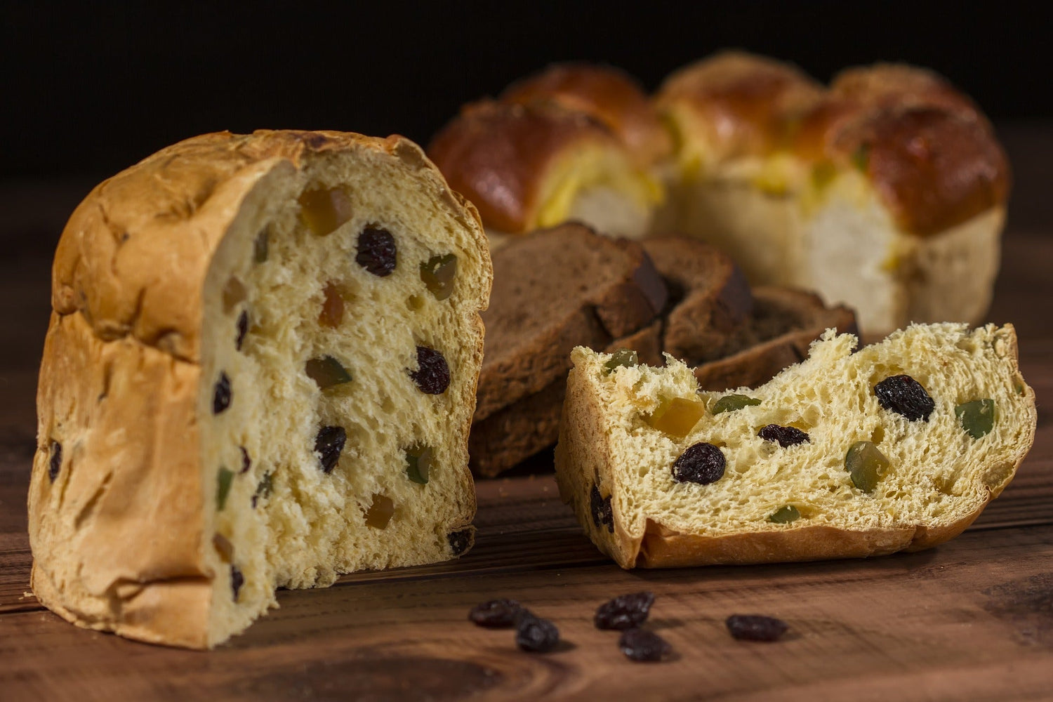 Panettone im Glas