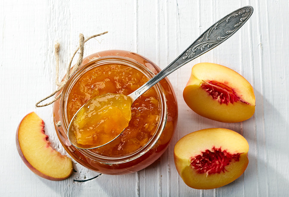Pfirsich-Melonen-Marmelade