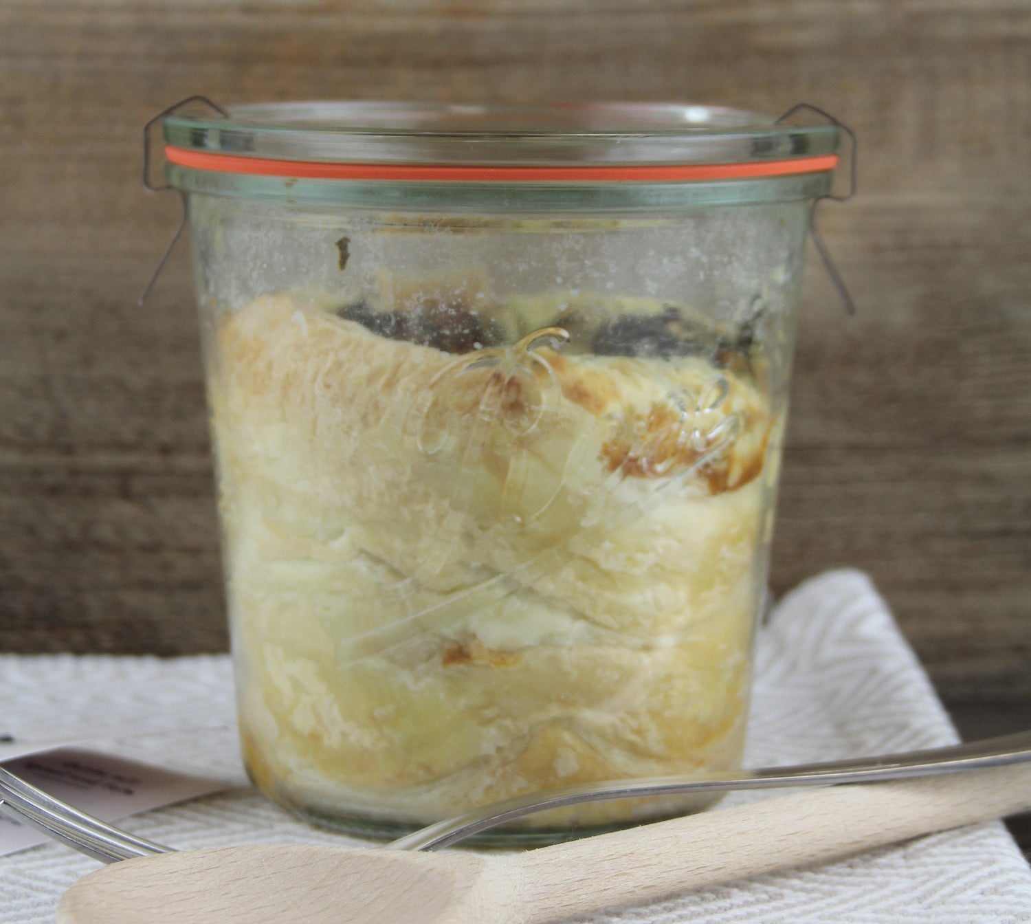 Quiche im Glas