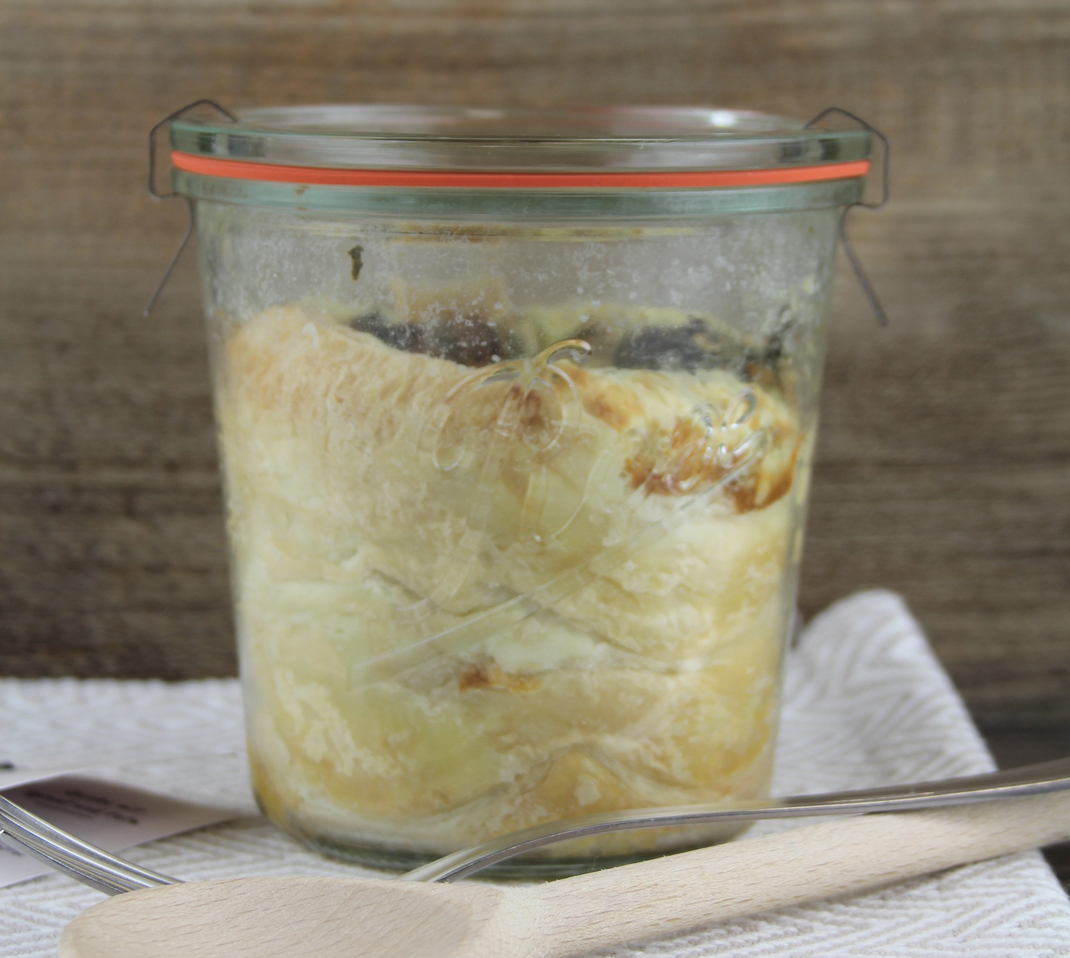 Quiche im Glas