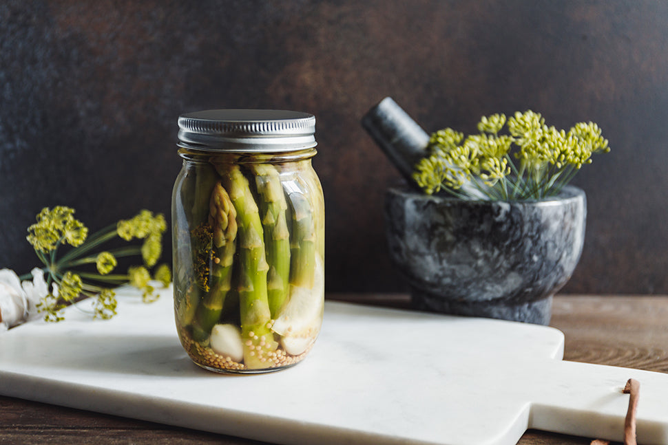 Eingelegter Spargel