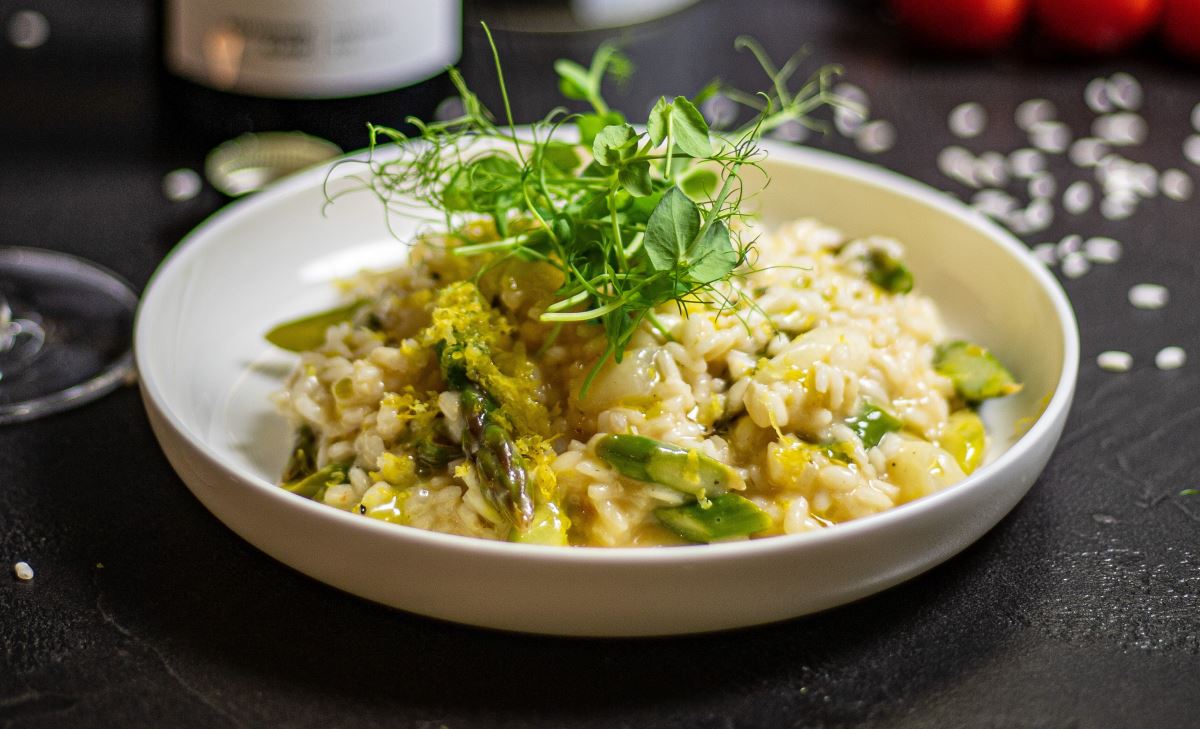 Spargelrisotto