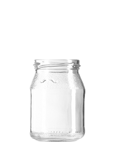 0.540 l Joghurt-Glas weiss