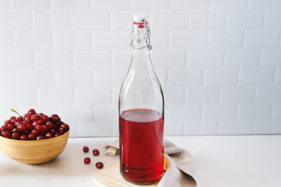 Rubinroter Genuss im Glas