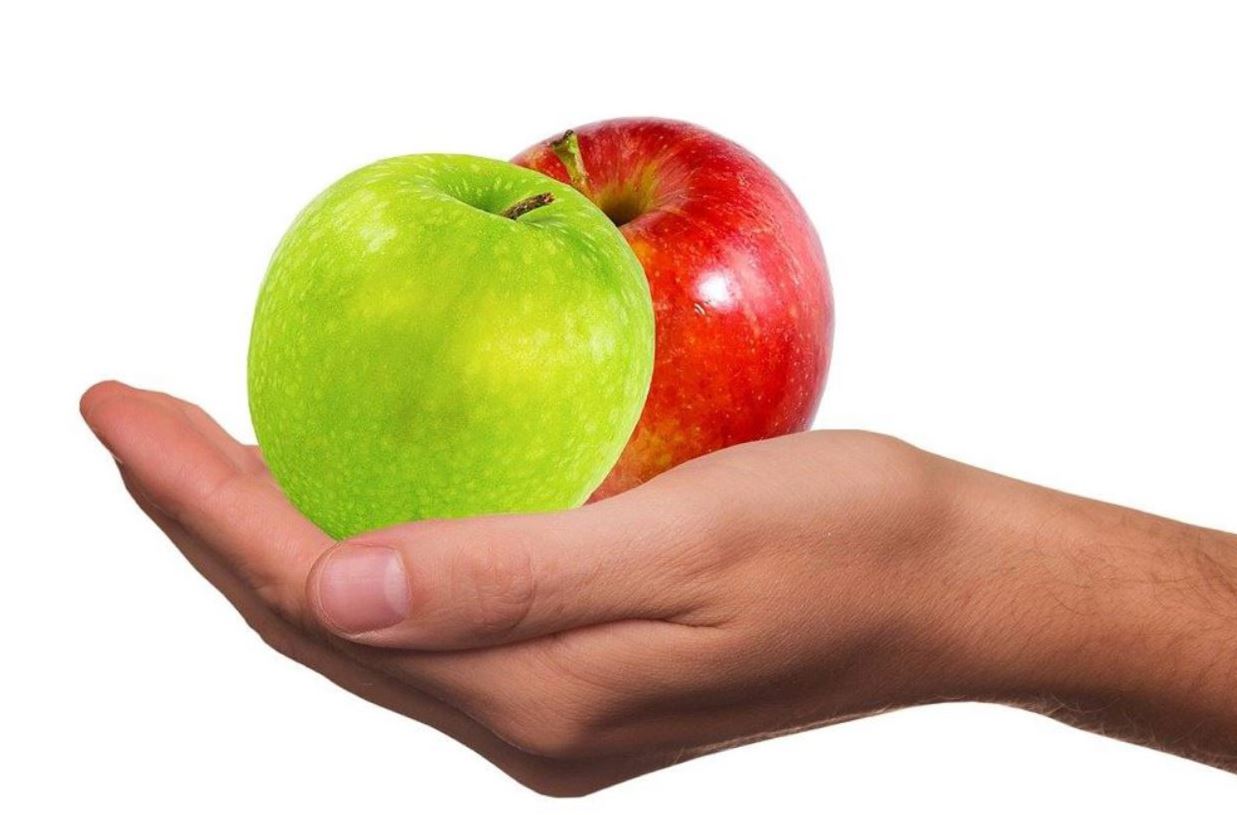 Wie viel wiegt eine Einheit Obst bzw. Gemüse