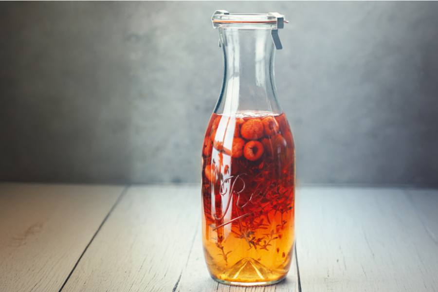 Himbeer-Thymian-Ansatzessig
