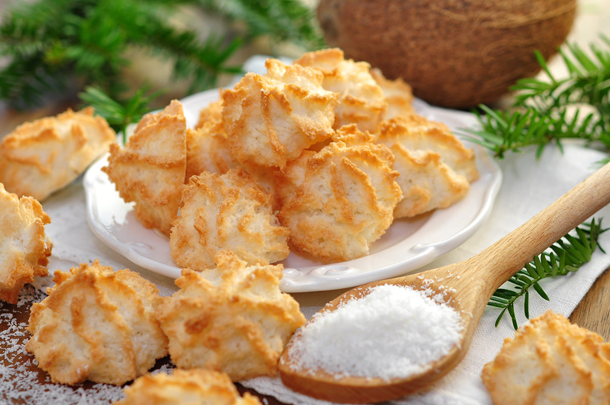 Kokosmakronen/Kokosplätzchen