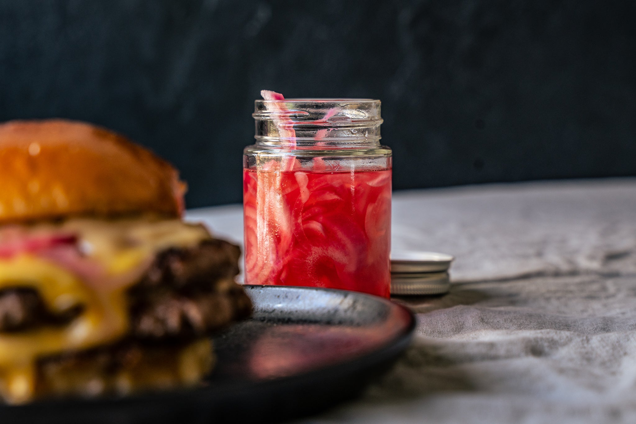 Pickled Onions / Rote Zwiebeln