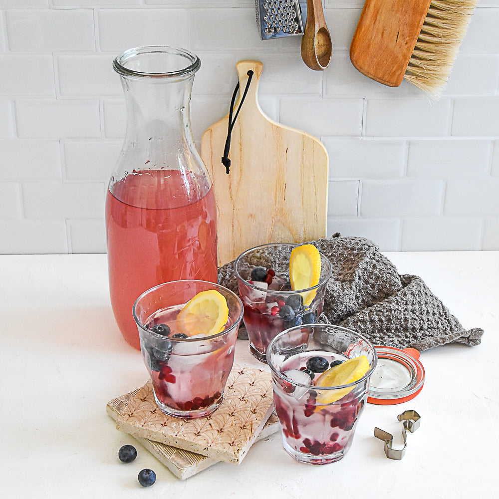 Sommerlicher Himbeerspritz