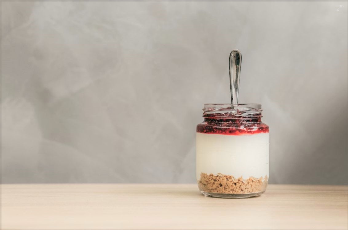 Topfen-Beeren-Dessert