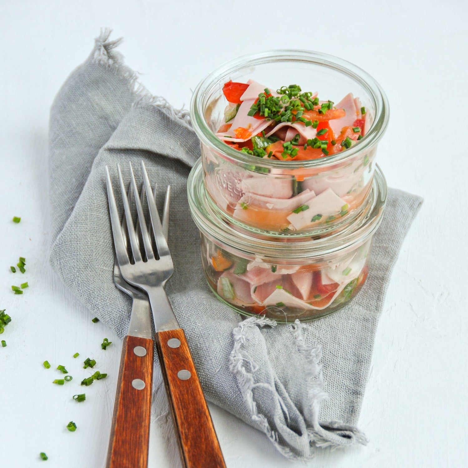 Leichter Wurstsalat