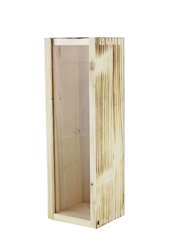 Holzk. mit Plexi-Schubdeckel