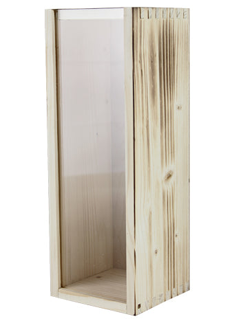 Holzk. mit Plexi-Schubdeckel
