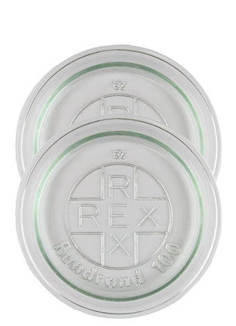 REX-Glasdeckel RR100 (2er)