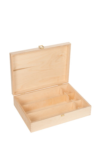 Holzkass.m.KLAPPDECKEL